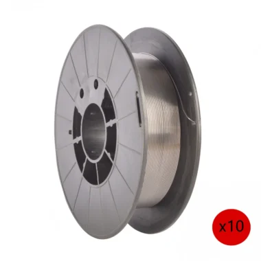 Pack 10 rollos alambre e-71t 0,9 mm 2,27kg no gas